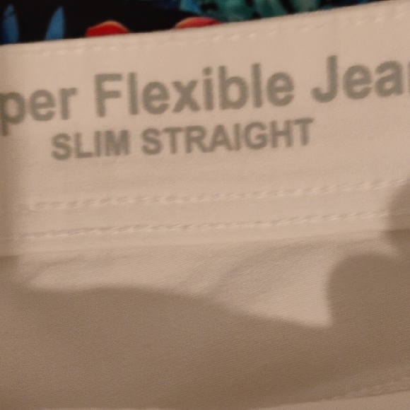 White Denim Jeans - Picture 3 of 6